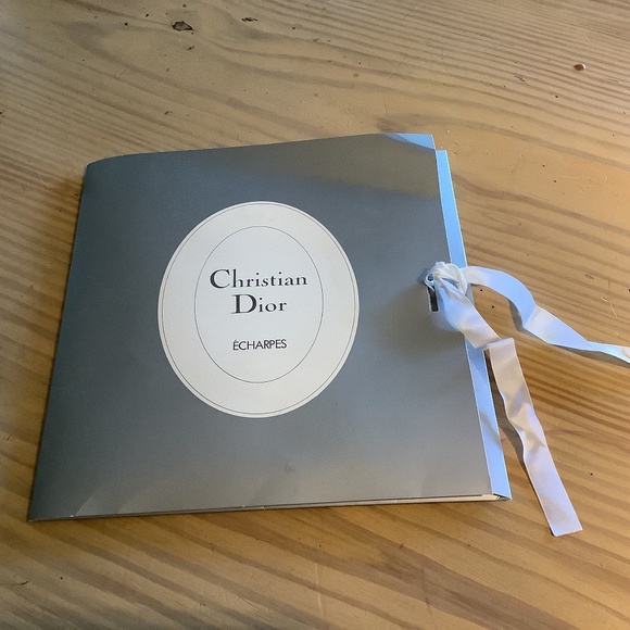 Vintage Christian Dior Silk Floral Scarf - Picture 4 of 9